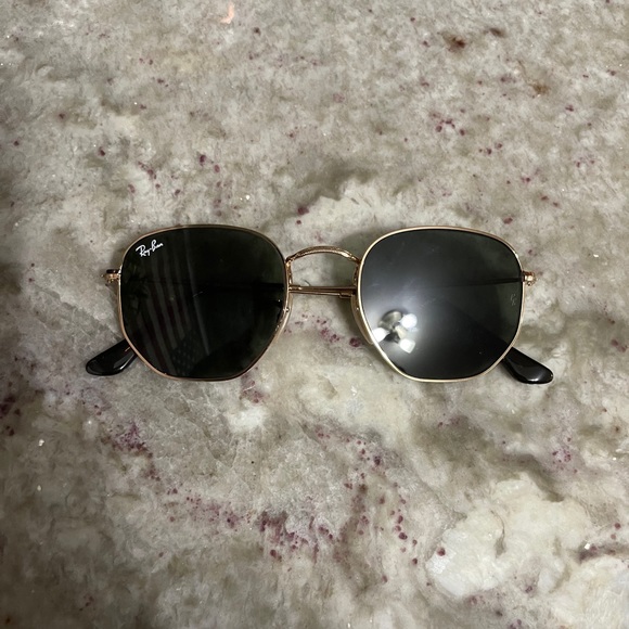 RayBan Hexagonal RB 3548-N Sunglasses - Picture 1 of 12